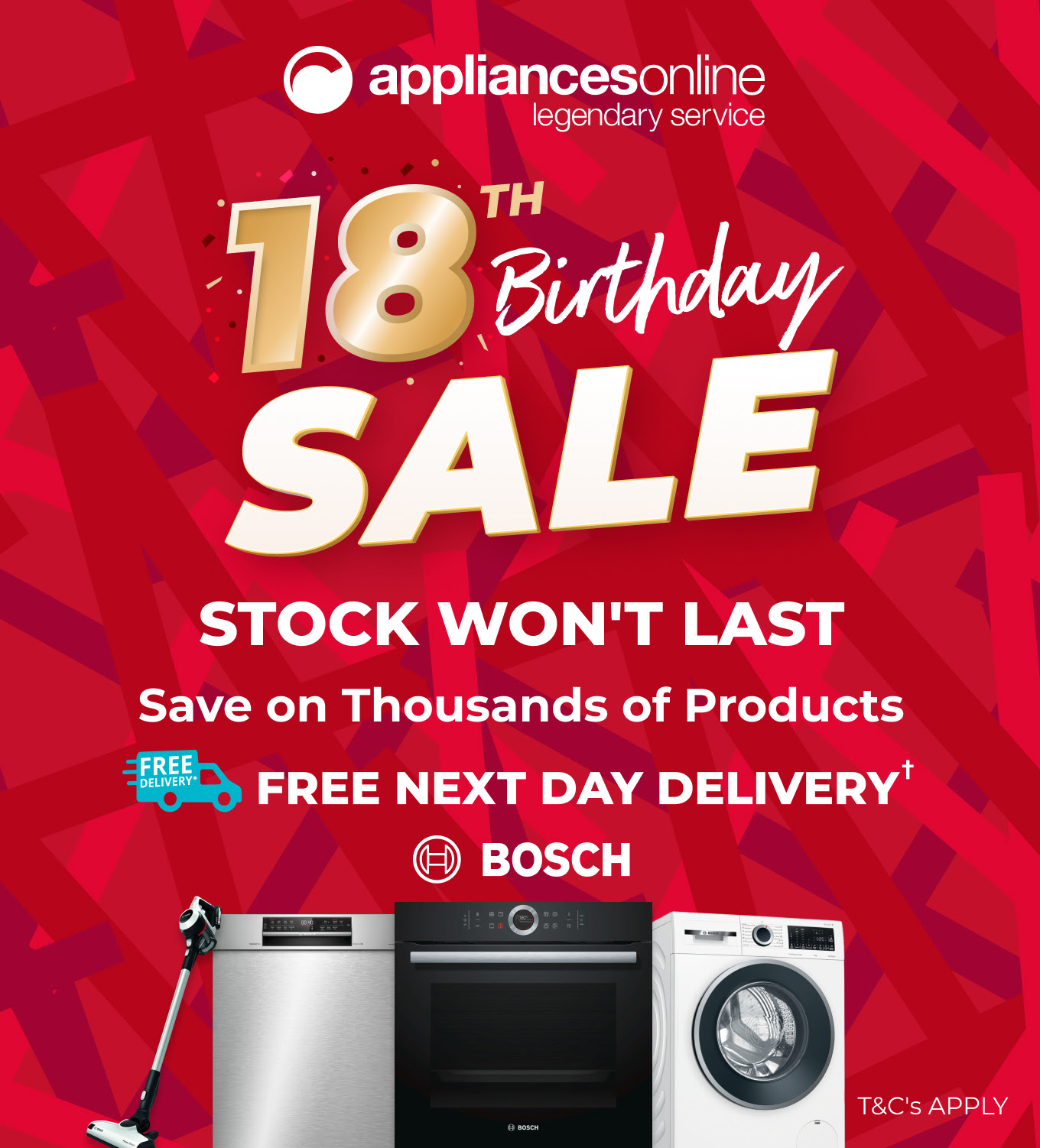 BIG Bosch Birthday DEALS More Incredible Savings