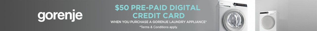 Gorenje $50 - Digital Credit Card