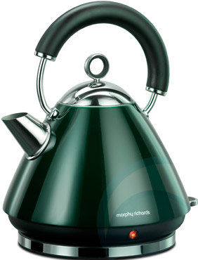 dark green kettle