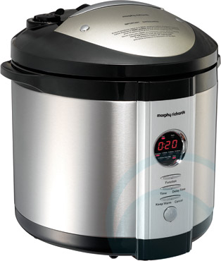 morphy richards stainless steel pressure cooker