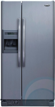 whirlpool medium fridge