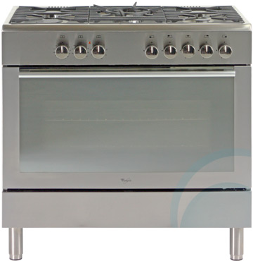 whirlpool freestanding oven