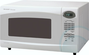 sharp carousel sensor microwave 1100w