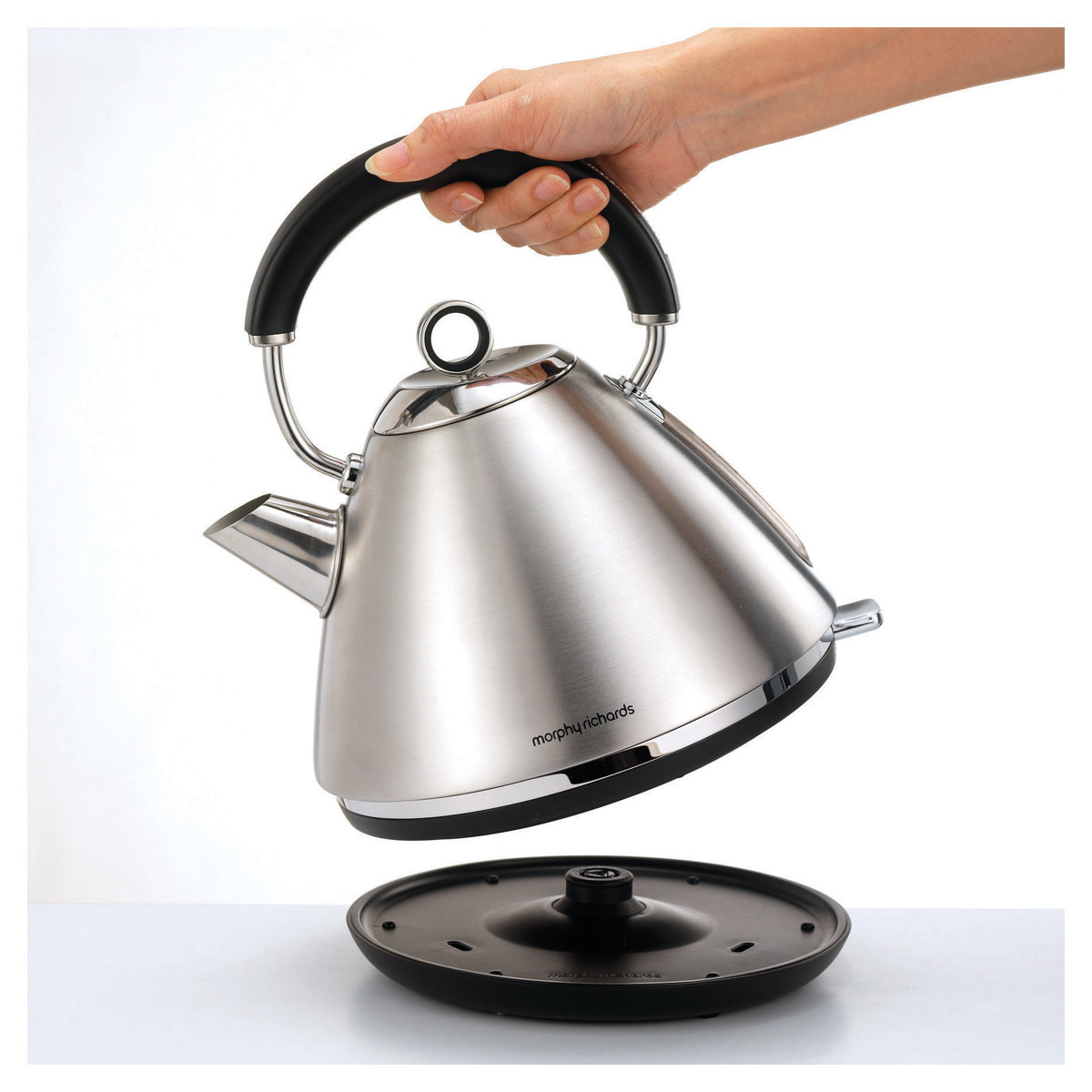 morphy richards chrome kettle