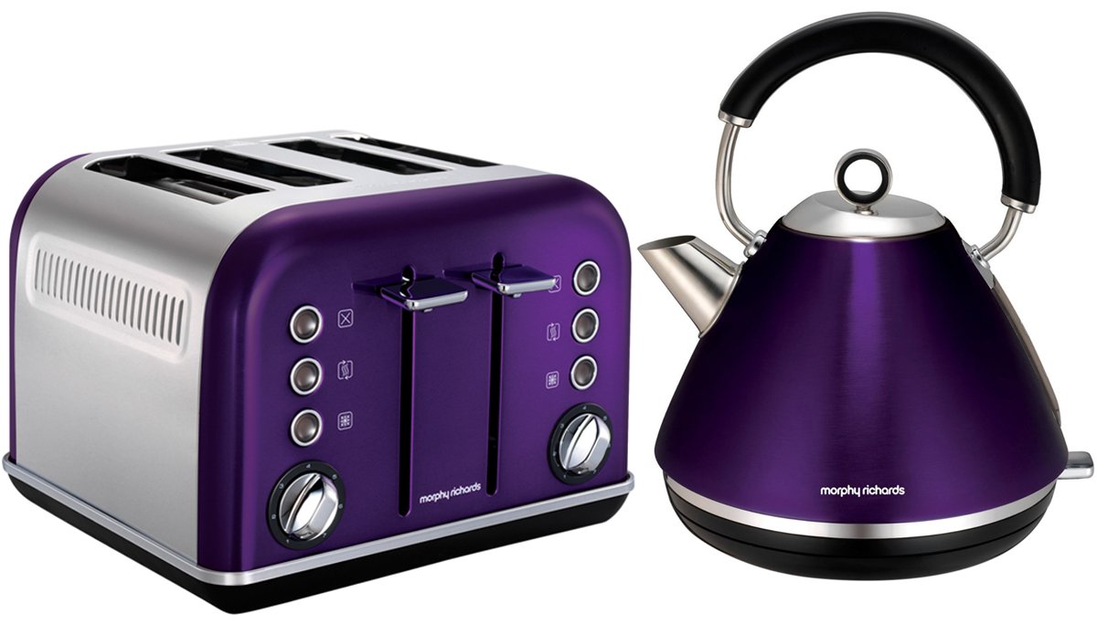 morphy richards kettle toaster set