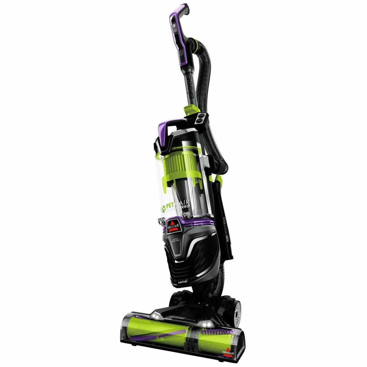 NEW Bissell Pet Hair Eraser Turbo Upright Vacuum Cleaner 2454F | eBay