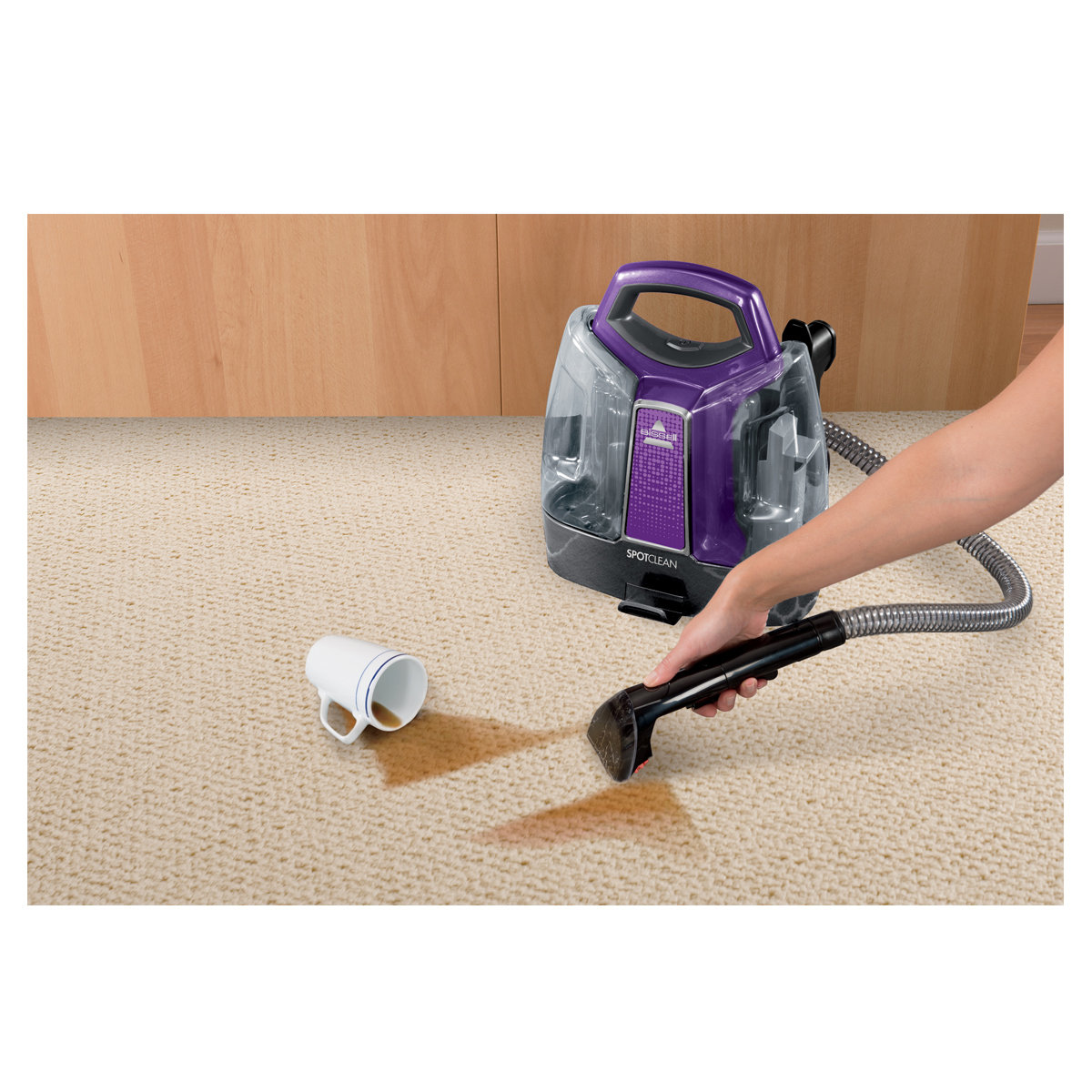 NEW Bissell 36984 Handheld SpotClean Carpet Shampooer 11120162202 eBay