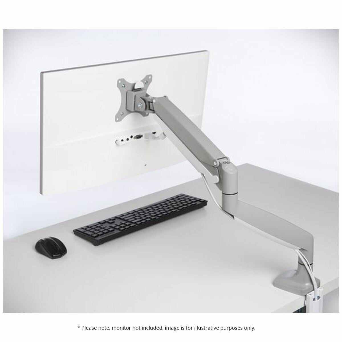 monitor arm adjustable height