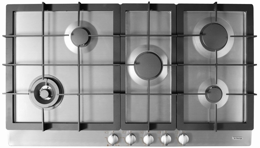 St George 5669100 90cm Natural Gas Cooktop Appliances Online