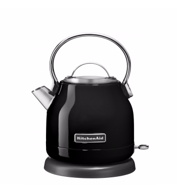 kitchenaid 1.25 l classic white electric kettle 5kek1222awh