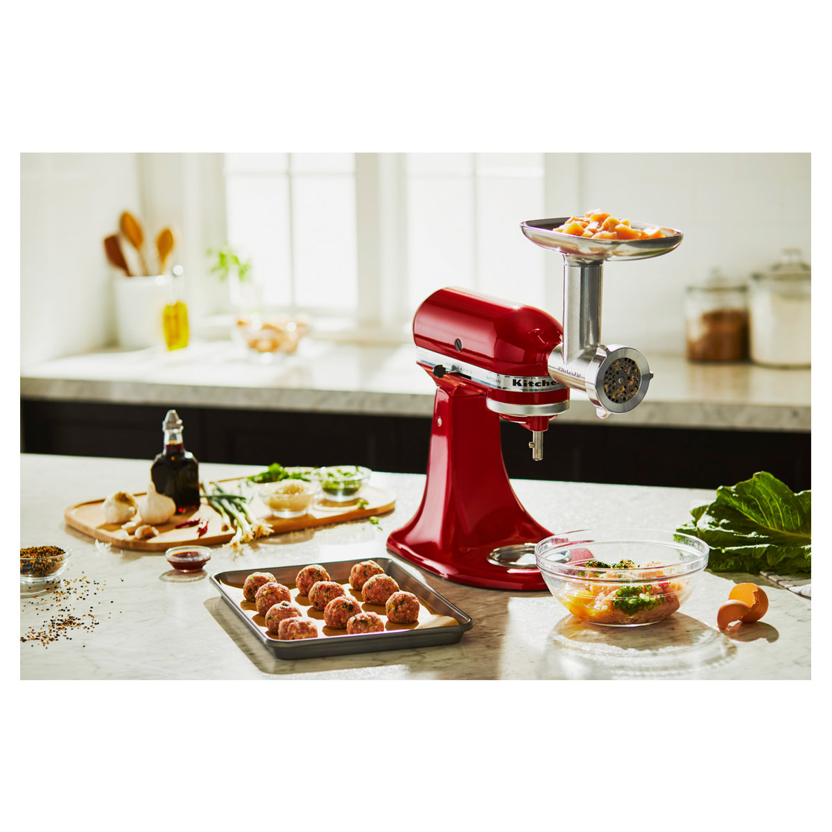 kitchenaid food preparation attachment set