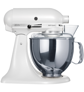 kitchenaid white artisan