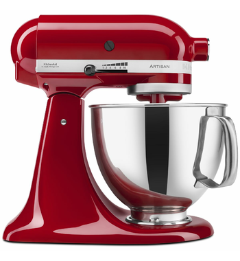 kitchenaid artisan mixer 5 qt dough hook