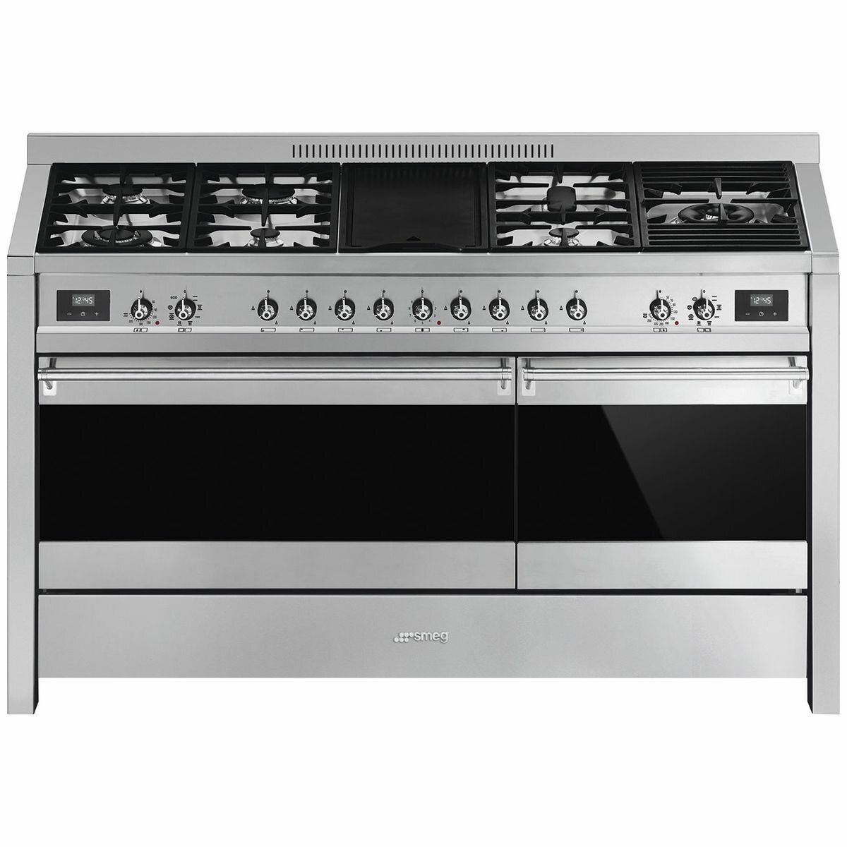 smeg double oven cooker