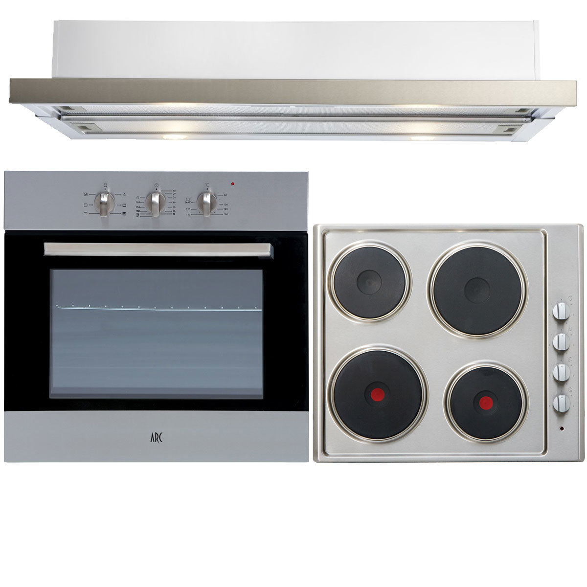 Arc 60cm Electric Oven 60cm Electric Cooktop 60cm