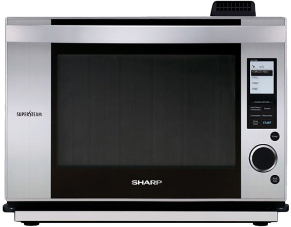 sharp steam microwave oven