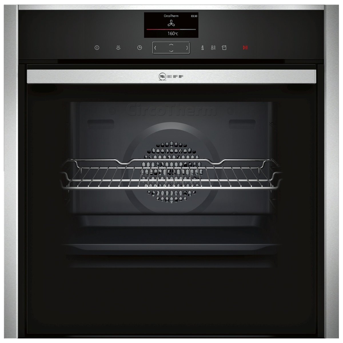 currys neff double oven