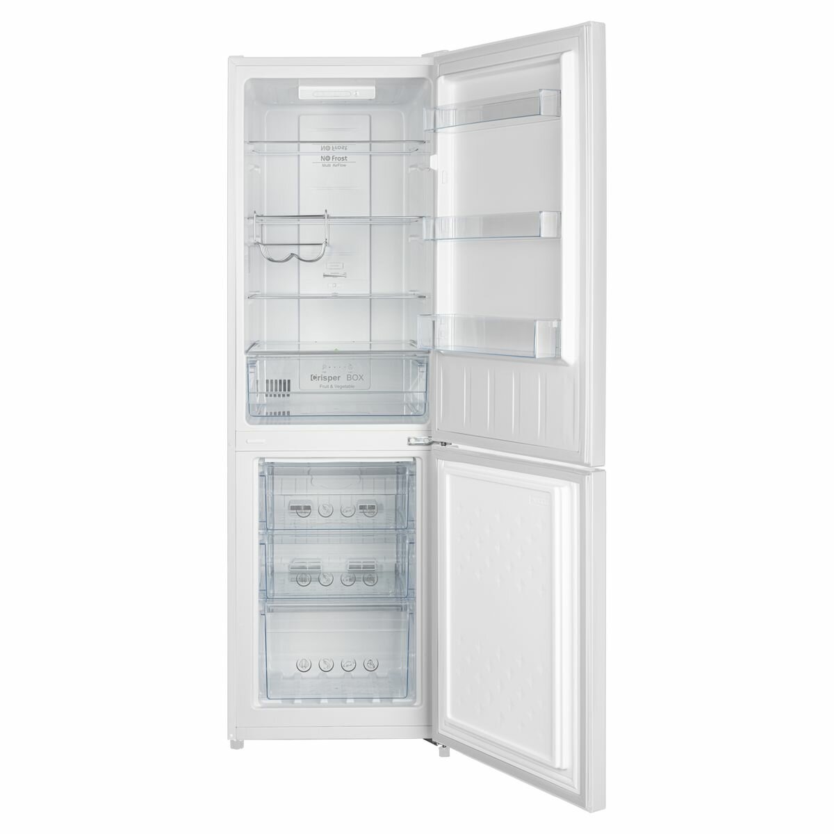 lec small black fridge freezer