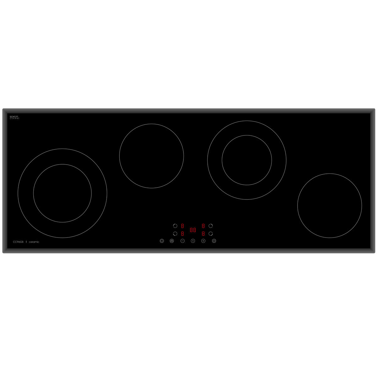 New Arc Cc96gb 90cm Ceramic Cooktop Ebay