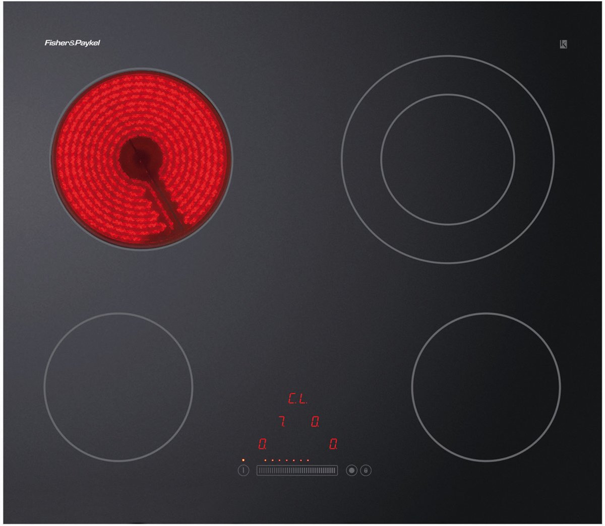 Fisher Paykel Ce604dtb1 60cm Ceramic Cooktop Appliances Online