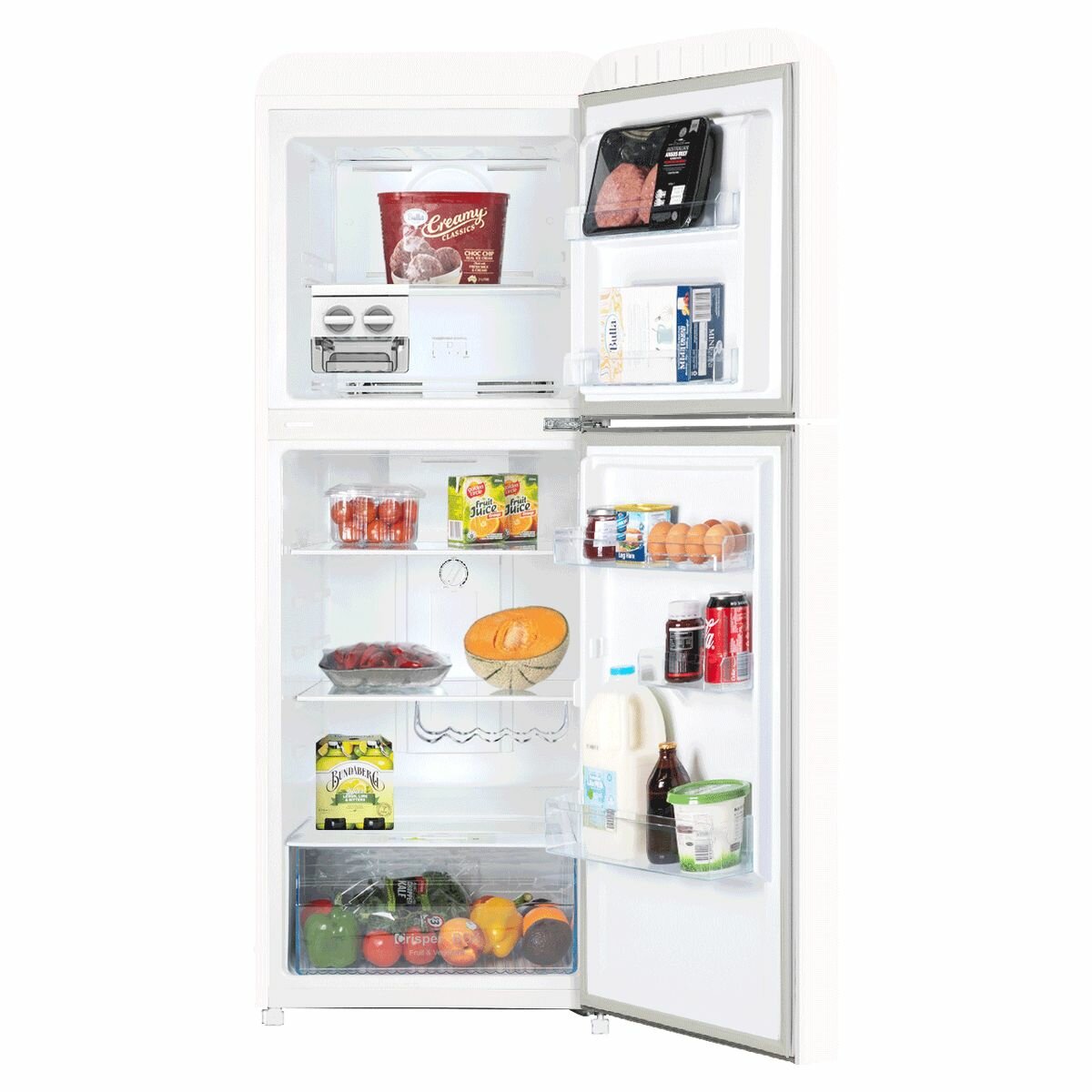 chiq 216l top mount refrigerator