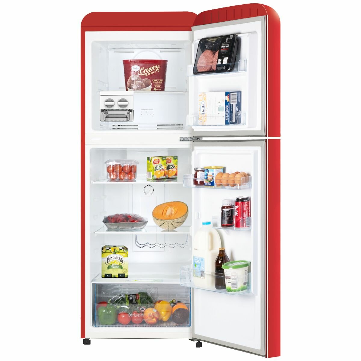 chiq 435l top mount fridge