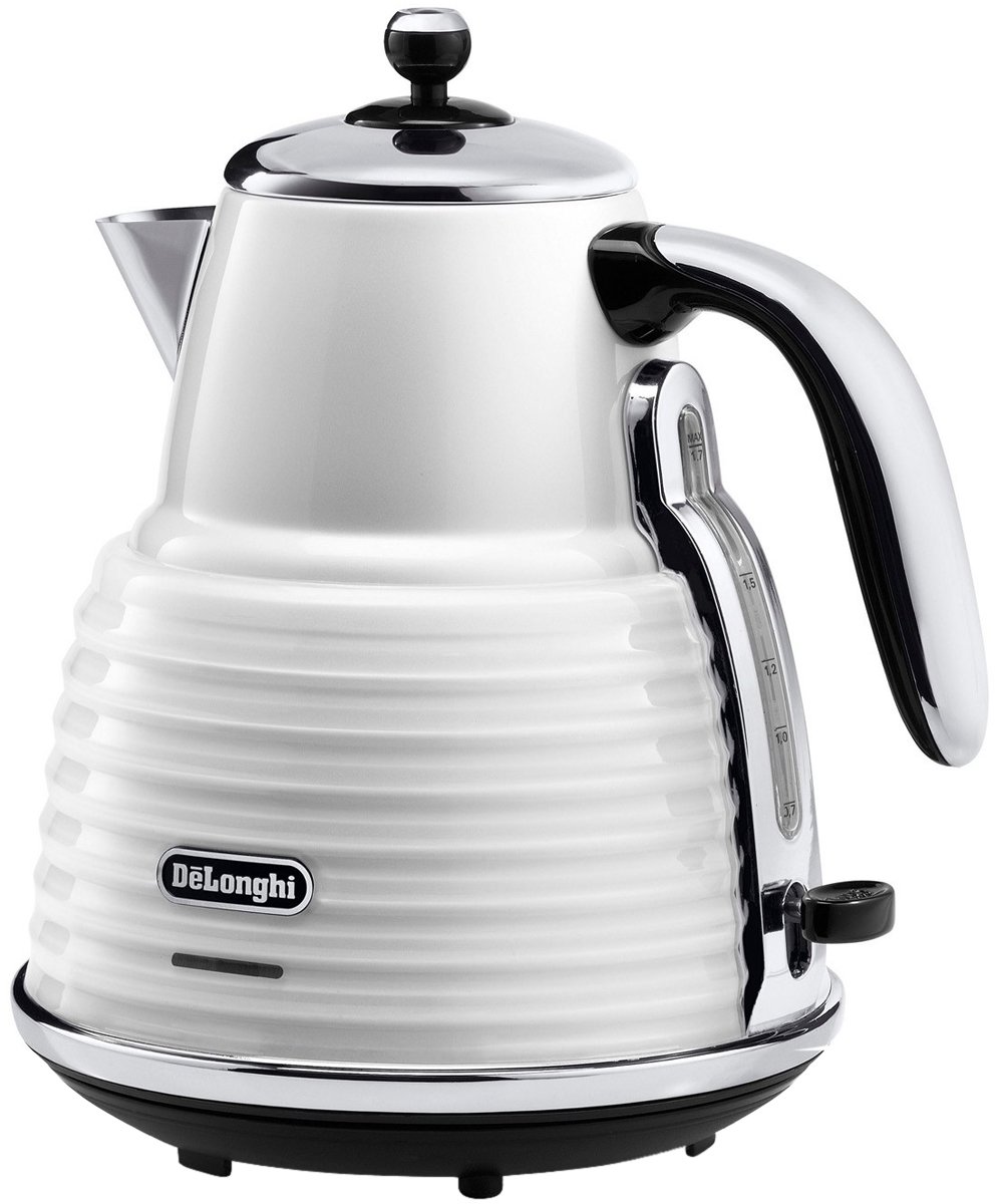 delonghi pearl white kettle