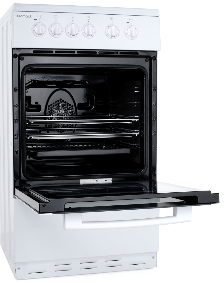 NEW Euromaid CW50 50cm Freestanding Electric Oven/Stove 8690842855443 ...