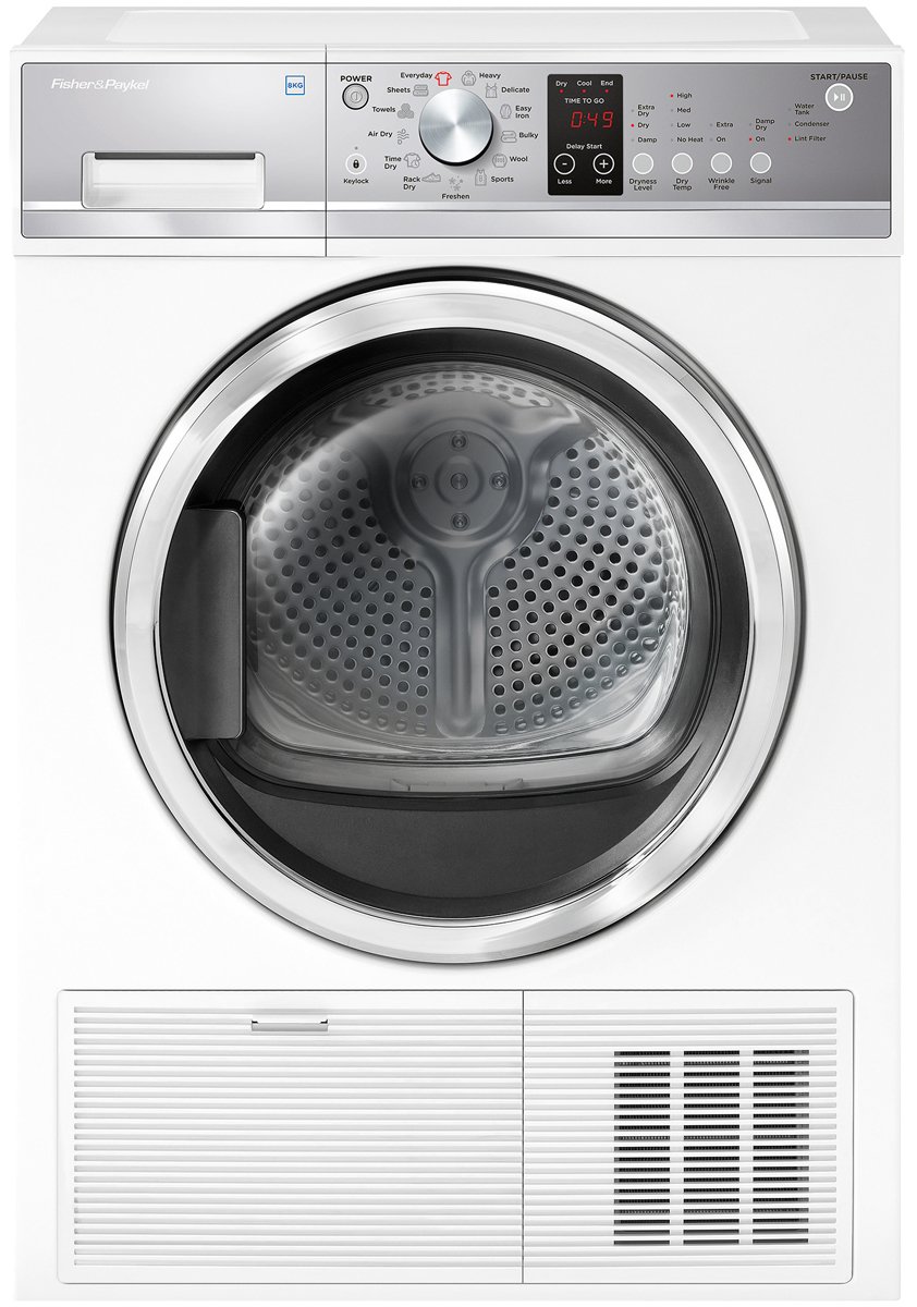 Fisher & Paykel DE8060P2 8kg Heat Pump Dryer | Appliances Online