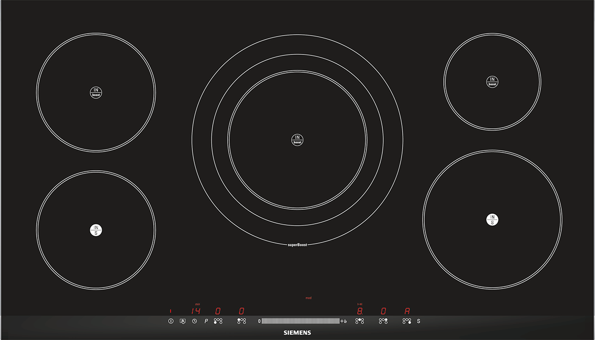 how to use siemens induction cooktop