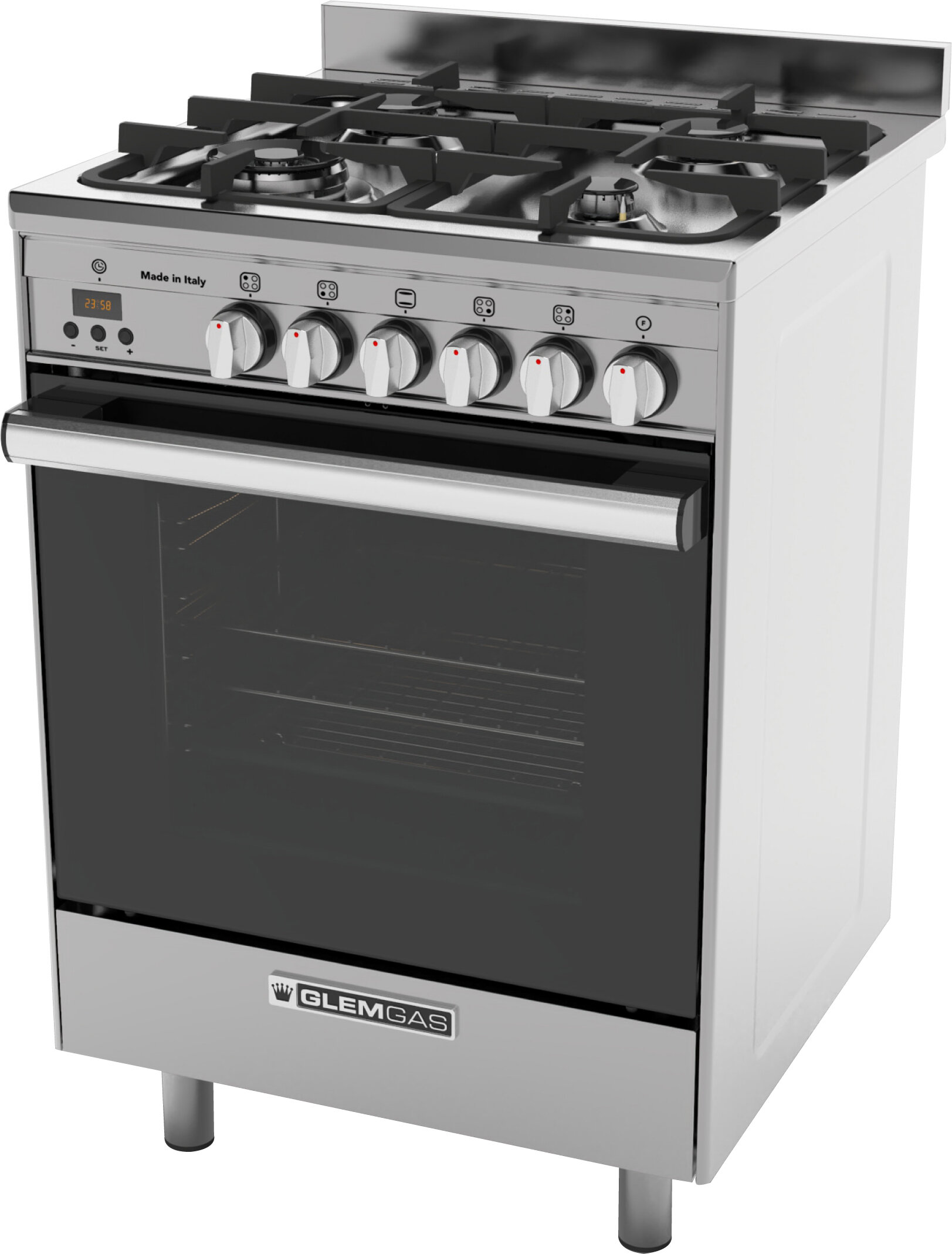 glem 60cm gas oven