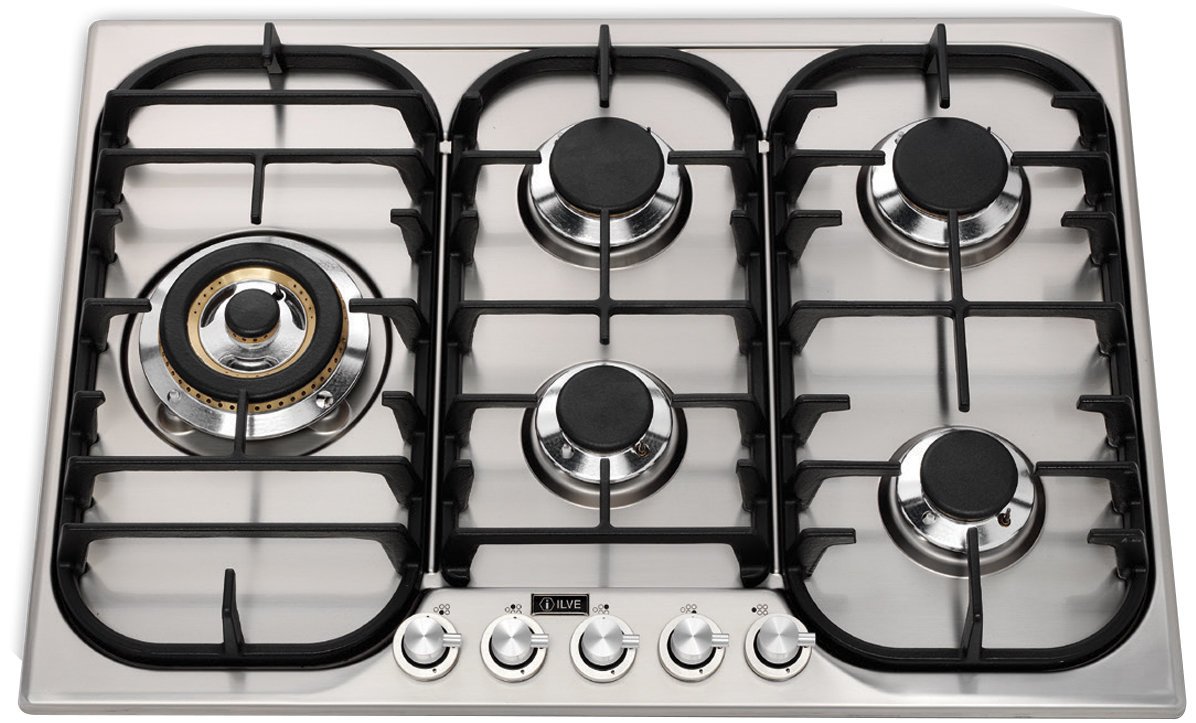 Ilve H70sdv 70cm Natural Gas Cooktop Appliances Online