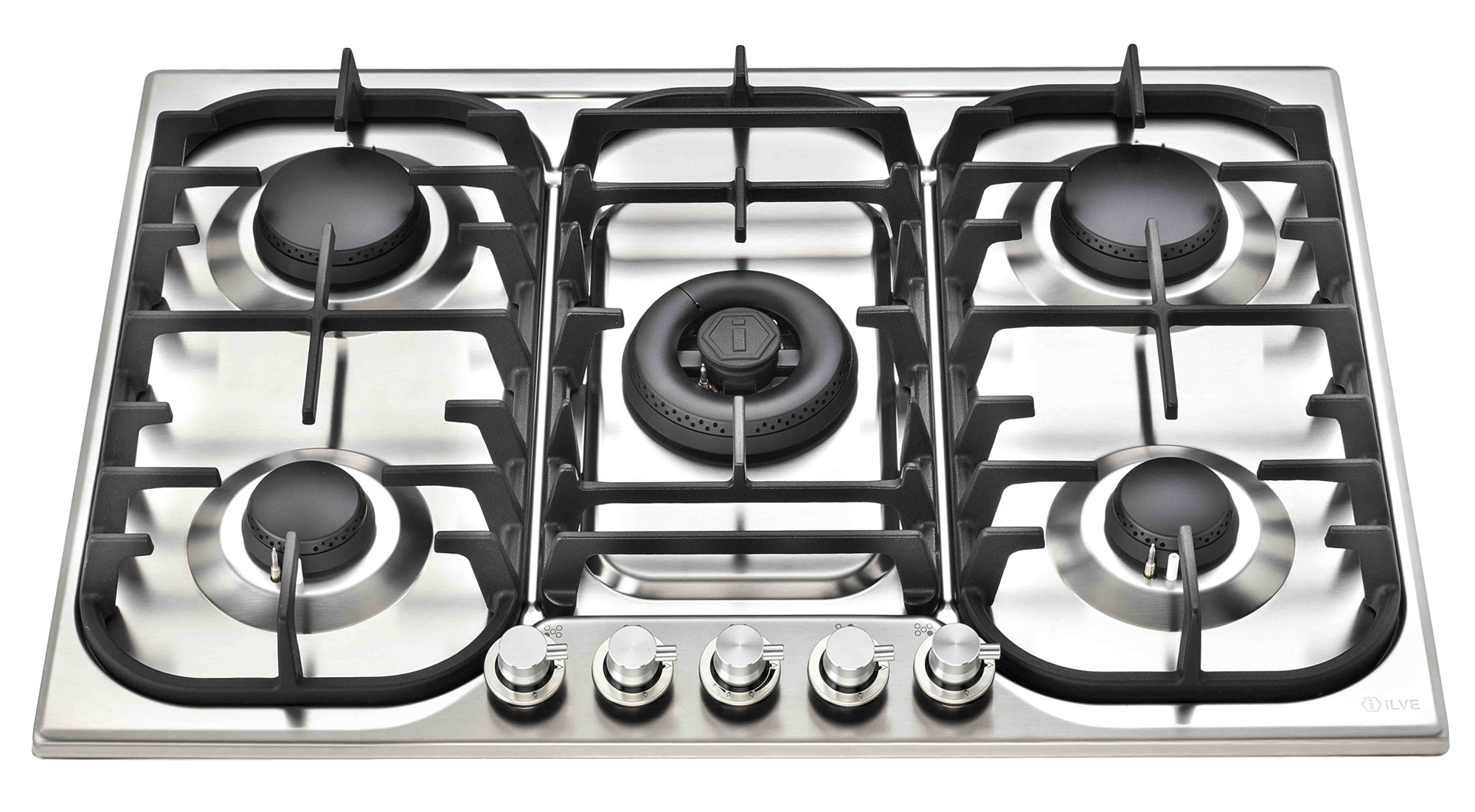 New Ilve Hcb70css 70cm H Series Natural Gas Cooktop Ebay