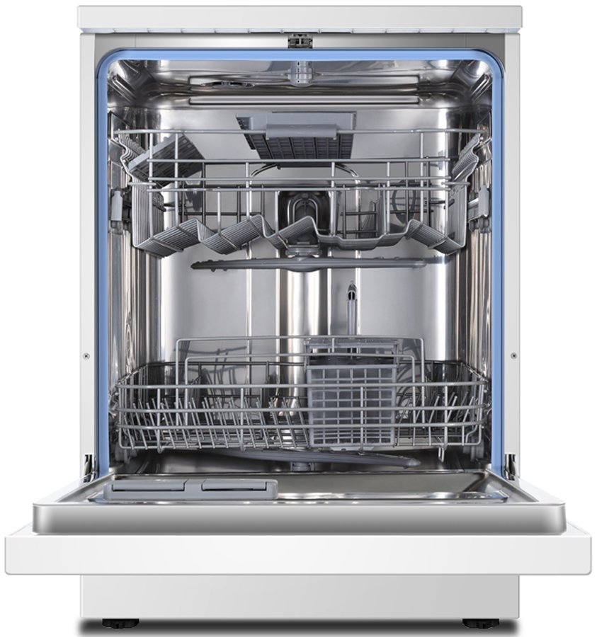 Haier HDW14G2W Freestanding Dishwasher 