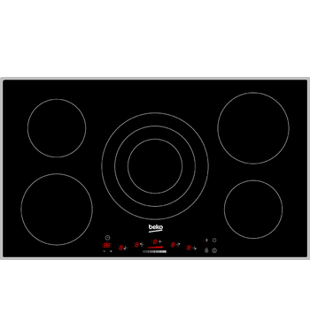 Beko Hic95600t1 90cm Ceramic Electric Cooktop Appliances Online