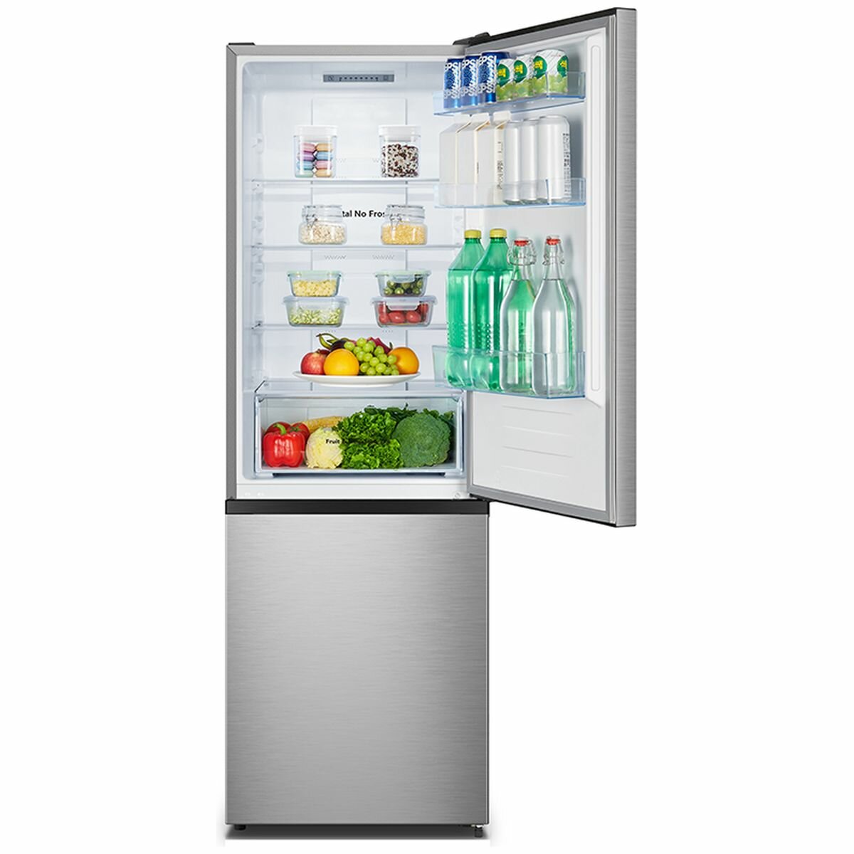 Hisense 312l Bottom Mount Fridge Stainless Steel Hrbm321s Appliances Online