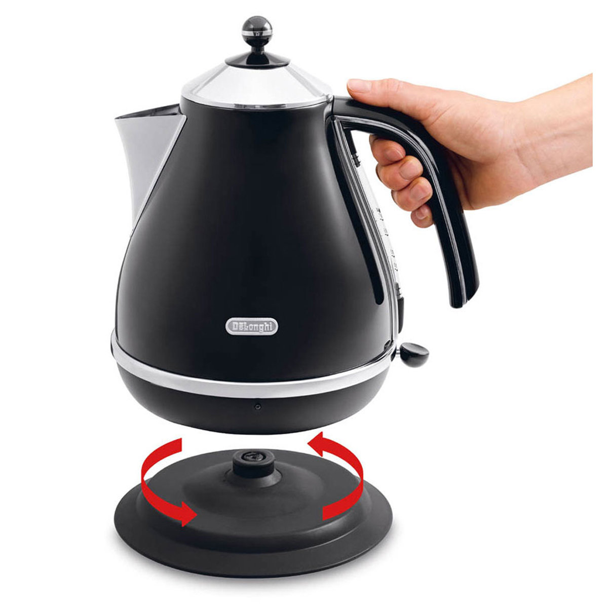 delonghi icona kettle black kbo2001bk