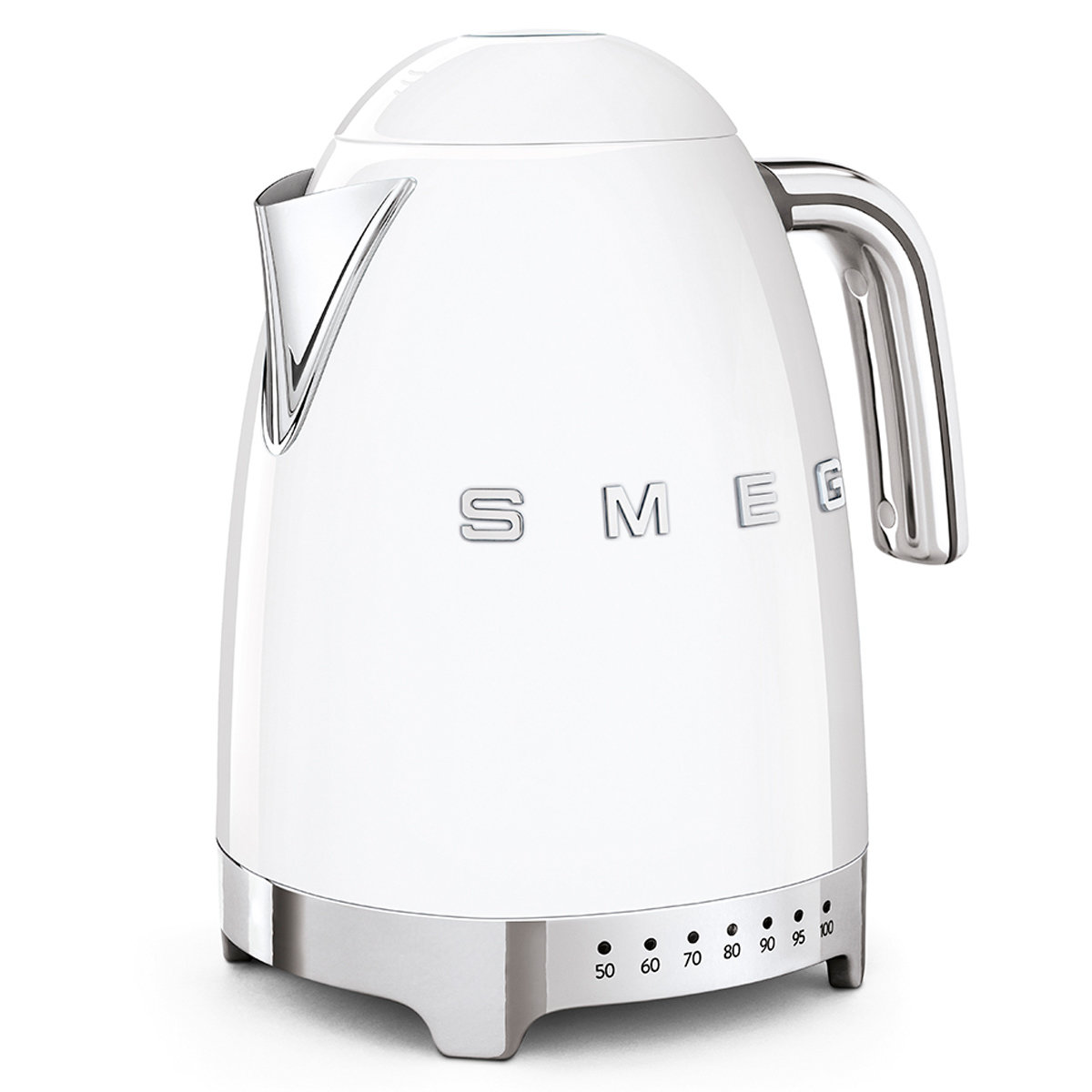 white retro kettle