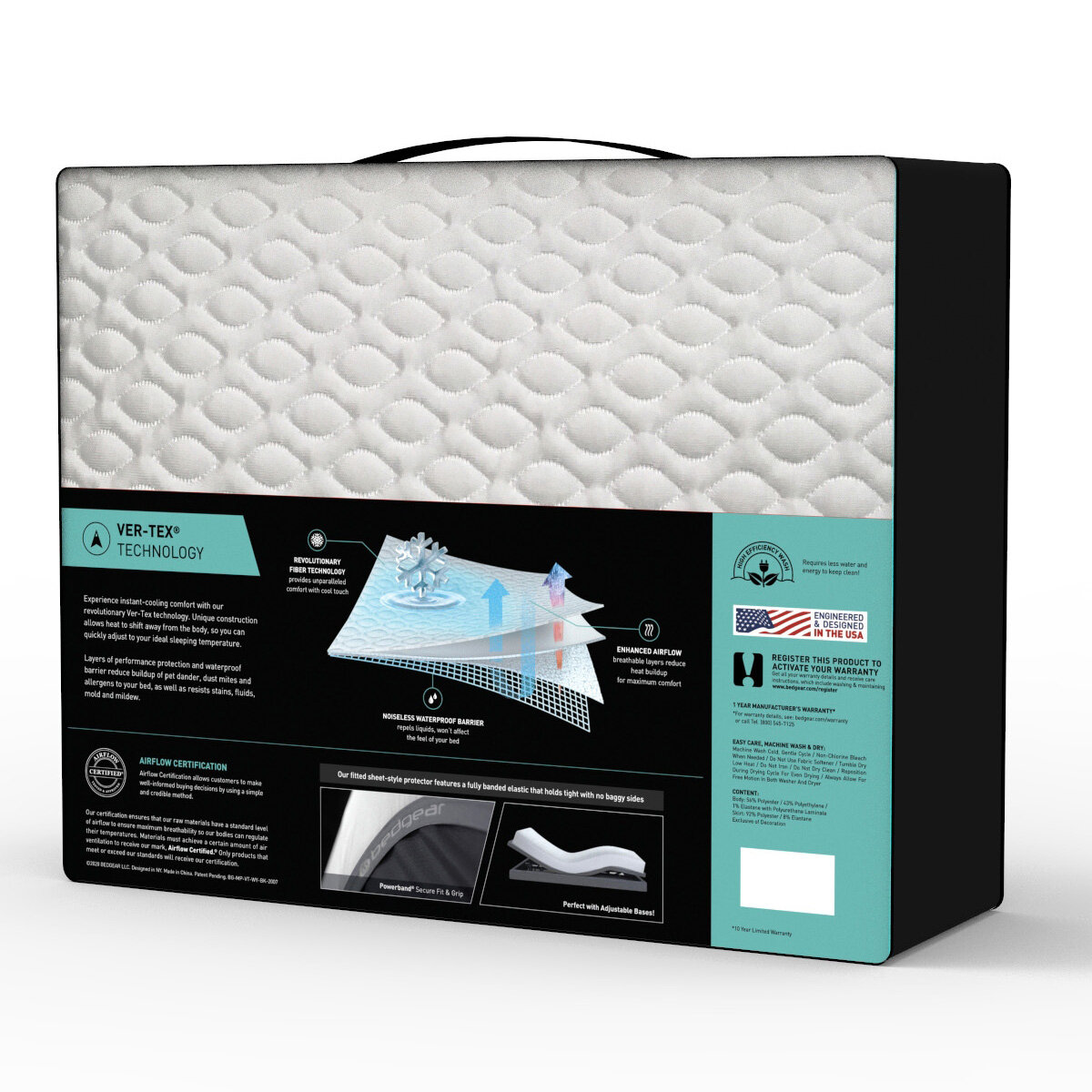 ver tex mattress protector king