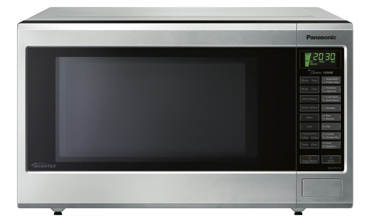 Panasonic Nnst671s 32l Genius Microwave 1100w Appliances Online