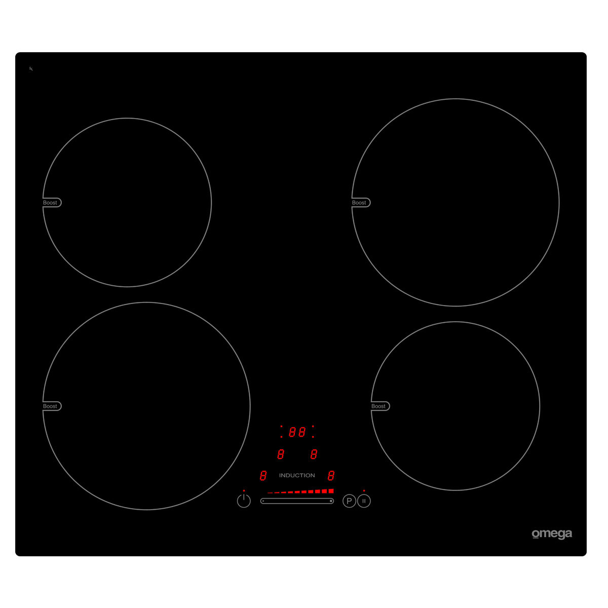 New Omega Oci64z 60cm Induction Cooktop Ebay