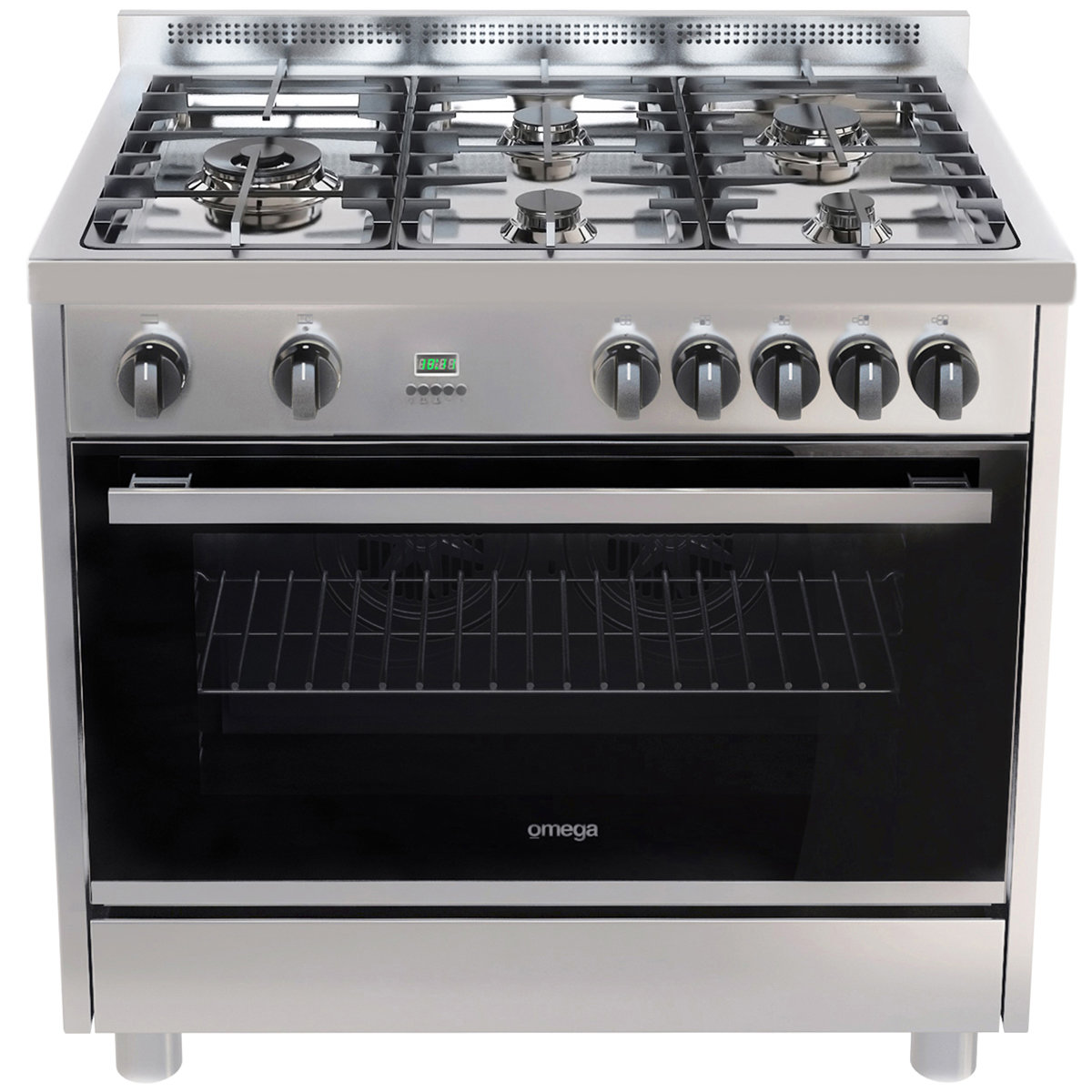 Omega Of916fx 90cm Freestanding Dual Fuel Oven Stove Appliances