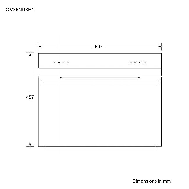 fisher and paykel microwave oven om36ndxb1