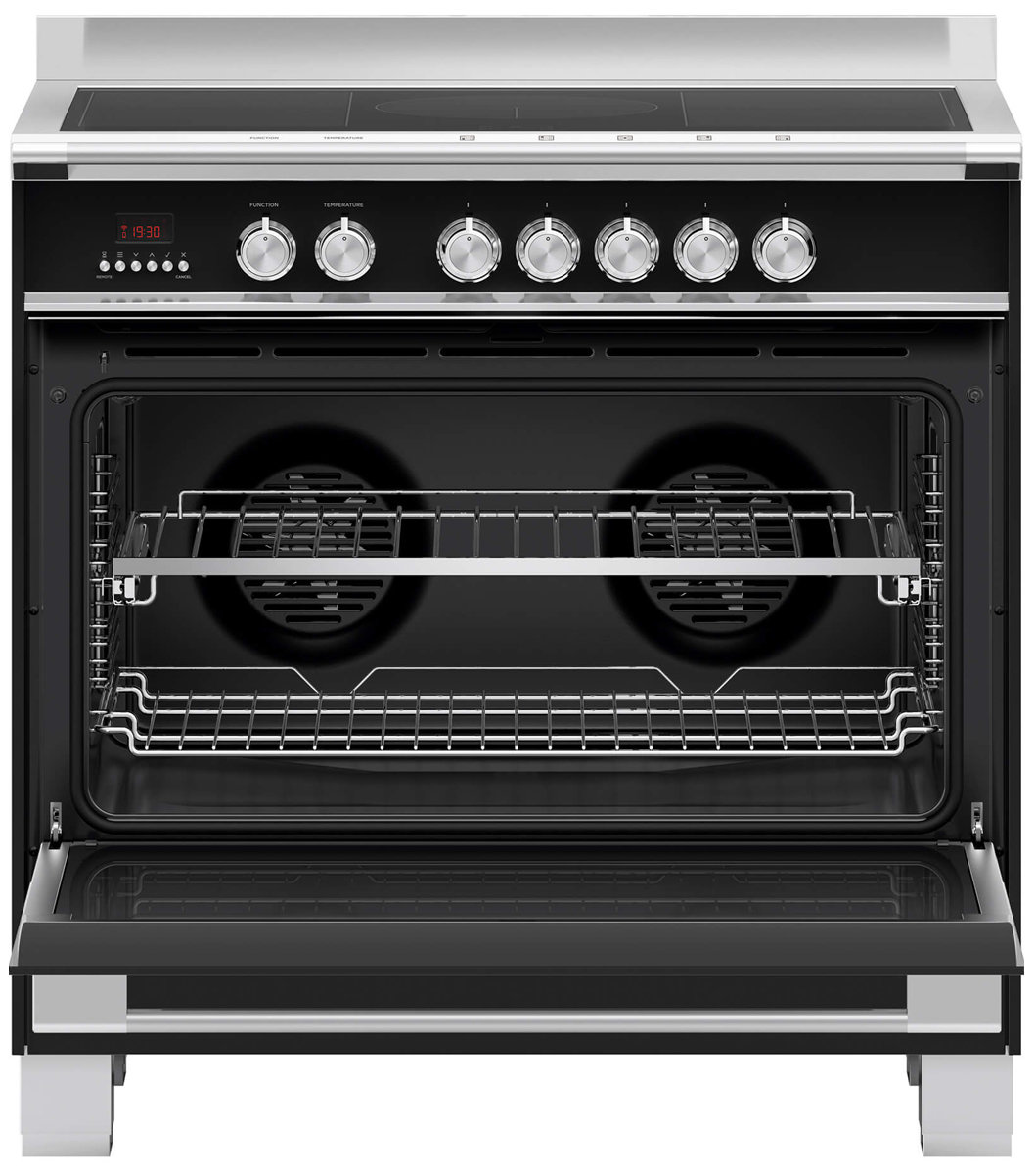 90cm induction freestanding oven