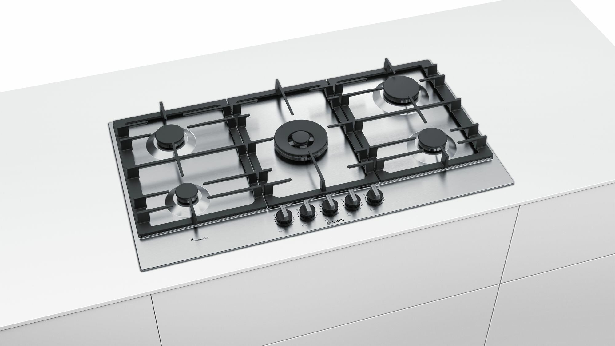 Bosch Pcr9a5b90a 90cm Serie 6 Natural Gas Cooktop Appliances Online