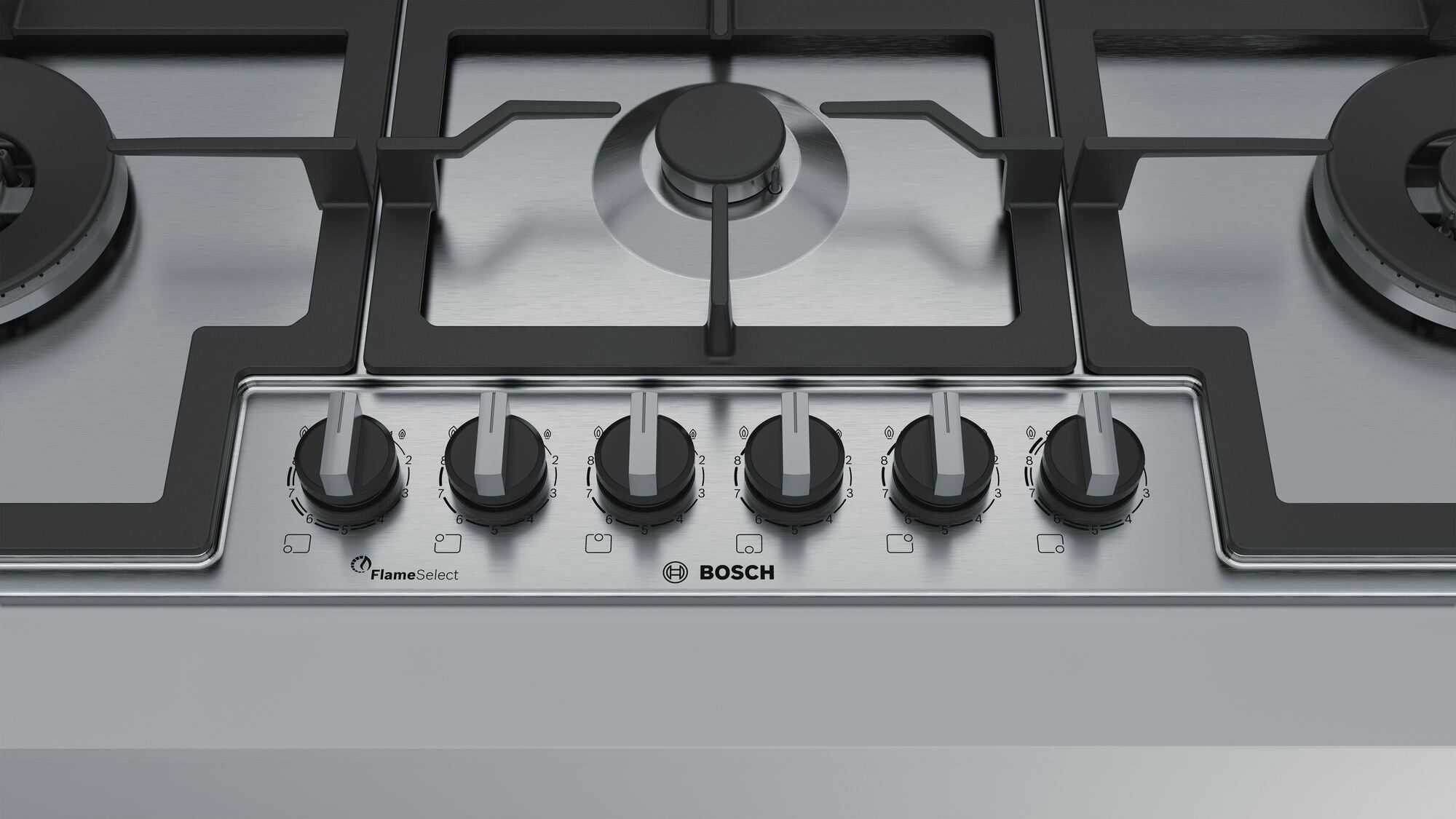 bosch 6 burner gas hob