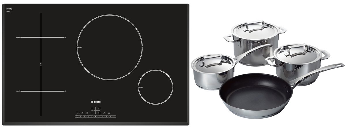 Bosch Pit851f17e Hez390040 Induction Cooktop With Bonus Iittala