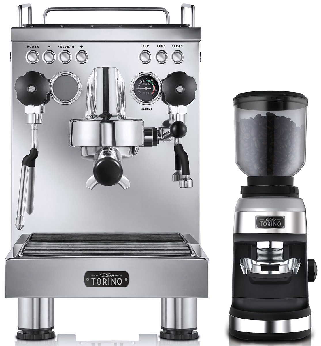 coffee maker with grinder