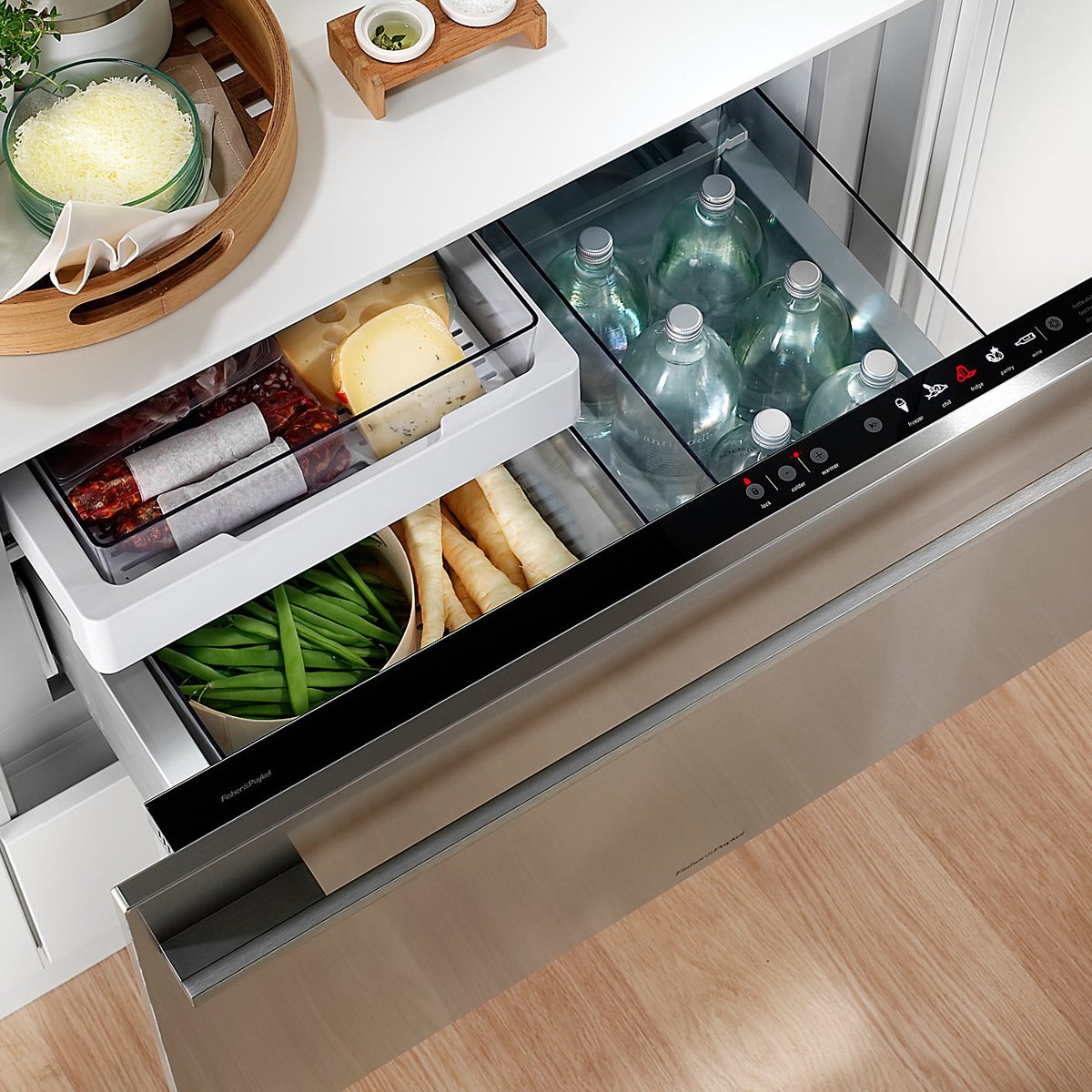 Fisher Paykel 123l Integrated Fridge Drawer Rb90s64mkiw1