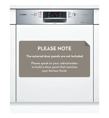 Bosch Smi66ms01a Serie 6 Semi Integrated Dishwasher Appliances